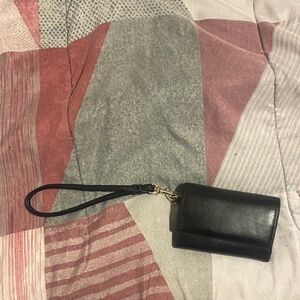a new day Black Wristlet wallet
